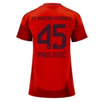 Camisa de time de futebol Bayern Munich Aleksandar Pavlovic #45 Replicas 1º Equipamento Feminina 2024-25 Manga Curta